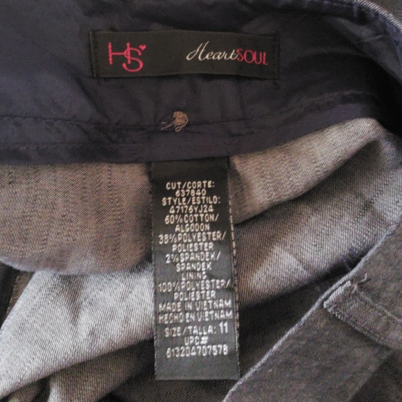 NWT HeartSoul capris size 11 Tall - Picture 6 of 8